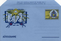 VATICANO / VATIKAN  AEROGRAMMA 1980 Leone XIII  MNH - Entiers Postaux