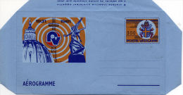 VATICANO / VATIKAN  AEROGRAMMA 1981  50° Radio Vaticana  MNH - Postal Stationeries