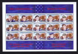 1991  Heroes Of Pearl Harbour  Sheet Of 15   Sc 1559  MNH - St.Vincent (1979-...)