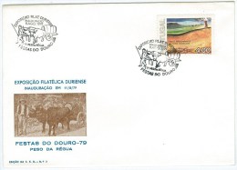 Portugal - Work Bulls With Wine Barrel - Porto Wine Region -  Festas Douro 1979 - Peso Da Régua - Vaches