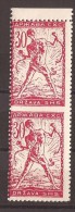 1919 SHS SLOVENIJA VERIGARI JUGOSLAVIJA HORISONTAL  IMPERFORATE    INTERESTING COLOR -  NEVER HINGED - Ungebraucht