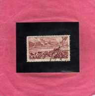 SAAR SAARLAND SARRE 1949 SAARBRUCKEN 30fr USED USATO OBLITERE' - Used Stamps