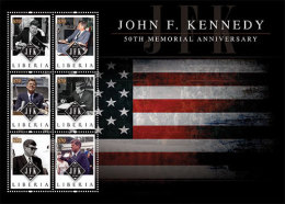 LIBERIA 2013 - 50e Ann De La Mort De J.F.Kennedy  - Feuillet Neuf // Mnh - Kennedy (John F.)