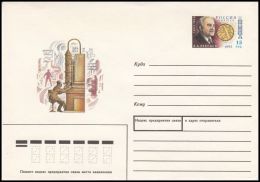 Russia 1993, Prestamped Cover "Factory Worker" - Storia Postale