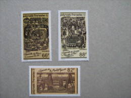 1989 POLYNESIE  P 347/349 * * LES LEGENDES - Unused Stamps