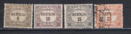 Hungary 1922/3 Mi Nr 15/18 MNH, Used (a1p18) - Dienstzegels