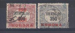 Hungary  1923 Mi Nr 19,20  (a1p14) - Dienstzegels