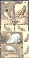 2003. Moldova, Red Book, Birds, 4v,  Mint/** - Moldavie