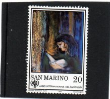 1979 Rep. San Marino - Anno Int. Del Fanciullo - Usados