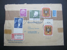 1956, Einschreiben - Cartas & Documentos