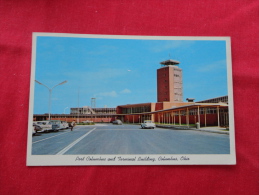 Airport-- Port Columbus & Terminal Building Columbus Ohio 1964 Cancel  --  Ref 1142 - Columbus