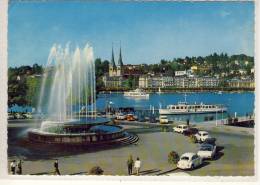 LU - LUZERN, Wagenbachbrunnen, Fontaine , Gel. 1973 V. Hochdorf, Schöner Stempel - Hochdorf