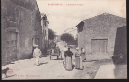 CPA - (83) Roquebrune - L'avenue De La Gare - Roquebrune-sur-Argens