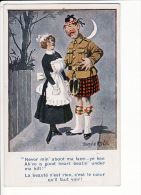 Carte 1915 Signée Donald Mc Gill :"la Beauté N'est Rien,c'est Le Coeur Qu'il Faut Voir" (écosse,écossais) - Mc Gill, Donald