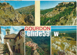 GOURDON - La Sarrazine - Multi-vues - N° E. K. M. 7372 - Gourdon