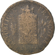 Monnaie, France, 2 Sols Aux Balances Non Daté, 2 Sols, 1794, Strasbourg, B - Andere & Zonder Classificatie