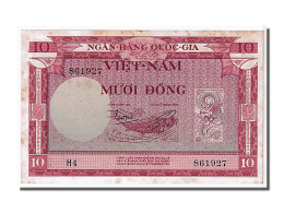 Billet, South Viet Nam, 10 D<ox>ng, 1955, KM:3a, SPL - Vietnam