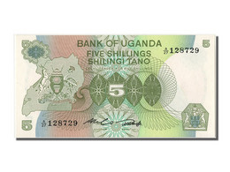 Billet, Uganda, 5 Shillings, NEUF - Oeganda