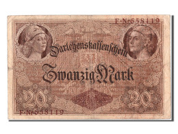 Billet, Allemagne, 20 Mark, 1914, 1914-08-05, TB - 20 Mark