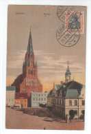 Markt - Demmin - Germany - Robert Matz - Old Postcard - Sent From Germany Demmin To Estonia 1920 - Used - Demmin