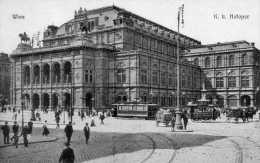 WIEN. K. K. Hofoper. TRAM. No Posted - Ringstrasse