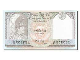 Billet, Népal, 10 Rupees, 1985, NEUF - Népal