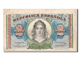 Billet, Espagne, 2 Pesetas, 1938, TTB - 1-2 Peseten