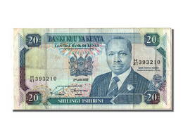 Billet, Kenya, 20 Shillings, 1992, 1992-01-02, TTB - Kenya