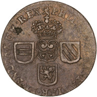 Monnaie, Pays-Bas Espagnols, NAMUR, Philip V Of Spain, Liard, 1710, Namur, TTB+ - Altri & Non Classificati