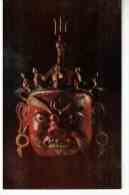Mask Of A Demon Used In Zam Mysteries - Clay , Papier-mache - Mongolia - 1972 - Russia USSR - Unused - Altri