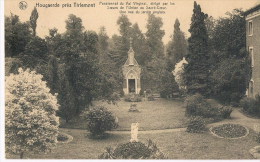 Hougaerde Pres Tirlemont, Pensionnat, Vue Du Jardin Anglais - Högaarden