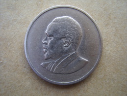 KENYA 1967  FIFTY CENTS   KENYATTA Copper-Nickel  USED COIN In GOOD CONDITION. - Kenia