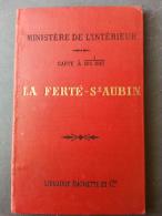 Carte Geographique De 1905 - CHER 18 - LOIR Et CHER 41 -  LOIRET 45  -  LA FERTE ST AUBIN - SANCERRE - SULLY - Cartes Géographiques