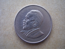 KENYA 1968  FIFTY CENTS   KENYATTA Copper-Nickel  USED COIN In GOOD CONDITION. - Kenia