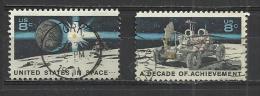 USA 1971 - MOONCAR - CPL. SET - USED OBLITERE GESTEMPELT USADO - United States