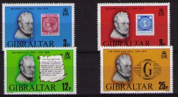 GIBRALTAR  1979 Sir Roland Hill MNH - Rowland Hill