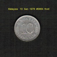 MALAYSIA    10  SEN  1976  (KM # 3) - Maleisië