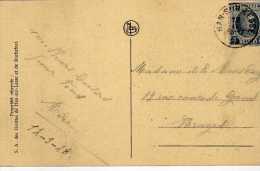 1338  Postal  Han Sur Lesse 1928  Belgica - Lettres & Documents