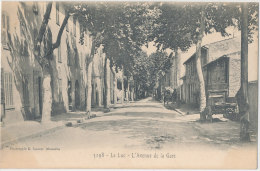 83 // LE LUC   Avenue De La Gare   LAcour édit  3298 - Le Luc