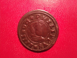 SPAIN : 16 MARAVEDIS 1662 (SEVILLA) - Provinciale Munten