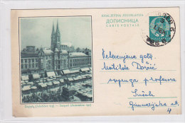 YUGOSLAVIA,postal Stationery ZAGREB - Postal Stationery