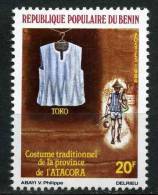 BENIN 1984  Traditional Dress  Odd Value Yvert Cat. N° 593  Absolutely Perfect MNH ** - Otros & Sin Clasificación