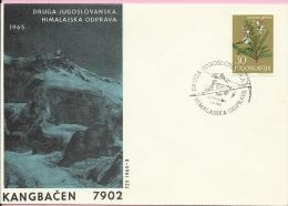 2nd Yugoslav Himalayan Expedition - Kangbačen 7902, Ljubljana, 5.8.1965., Yugoslavia, Cover - Climbing