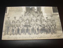 BRUCHSAL 10. UNTEROFFZ REKRUTEN DEPOT FELDPOST MILITAIRE ARMEE 1915 - Bruchsal