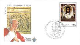 POLOGNE CATHOLIQUE VOYAGE  PAPE  JEAN PAUL II   Pope John Paul II Papst Johannes Paul II  PAPA Jonas Paulius II - Storia Postale