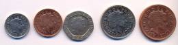 Great Britain UK Coins Set 2006 AUNC - UNC (Set 5pc.) ( 1 2 5 10 20 Pence) - Otros & Sin Clasificación