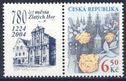 ##Czech Republic 2003. Greeting Stamps Pesonalised. Pair. Michel 379. MNH(**). - Ongebruikt