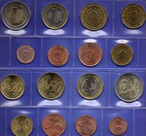Niederlande EURO-set 2003 Beatrix Stg 30€ Stempelglanz Staatlichen Münze Prägeanstalt Den Haag 1C.-2€ Set Coin Nederland - 1980-2001 : Beatrix
