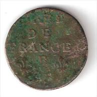 Monnaie Liard De France B , Fleurs De Lys, 1698 ? , Louis XIV   ? - 1643-1715 Ludwig XIV.