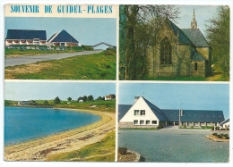 Cpsm: 56 GUIDEL Village Vacances D'Air France (Multivues, Plage Du Bas Pouldu) 1969  N° 405 - Guidel